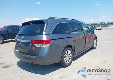 2016 Honda Odyssey Ex z USA, uszkodzony, nr VIN 5FNRL5H40GB125997